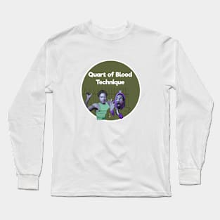 Eddy Murphy - Quart Of Blood Technique Long Sleeve T-Shirt